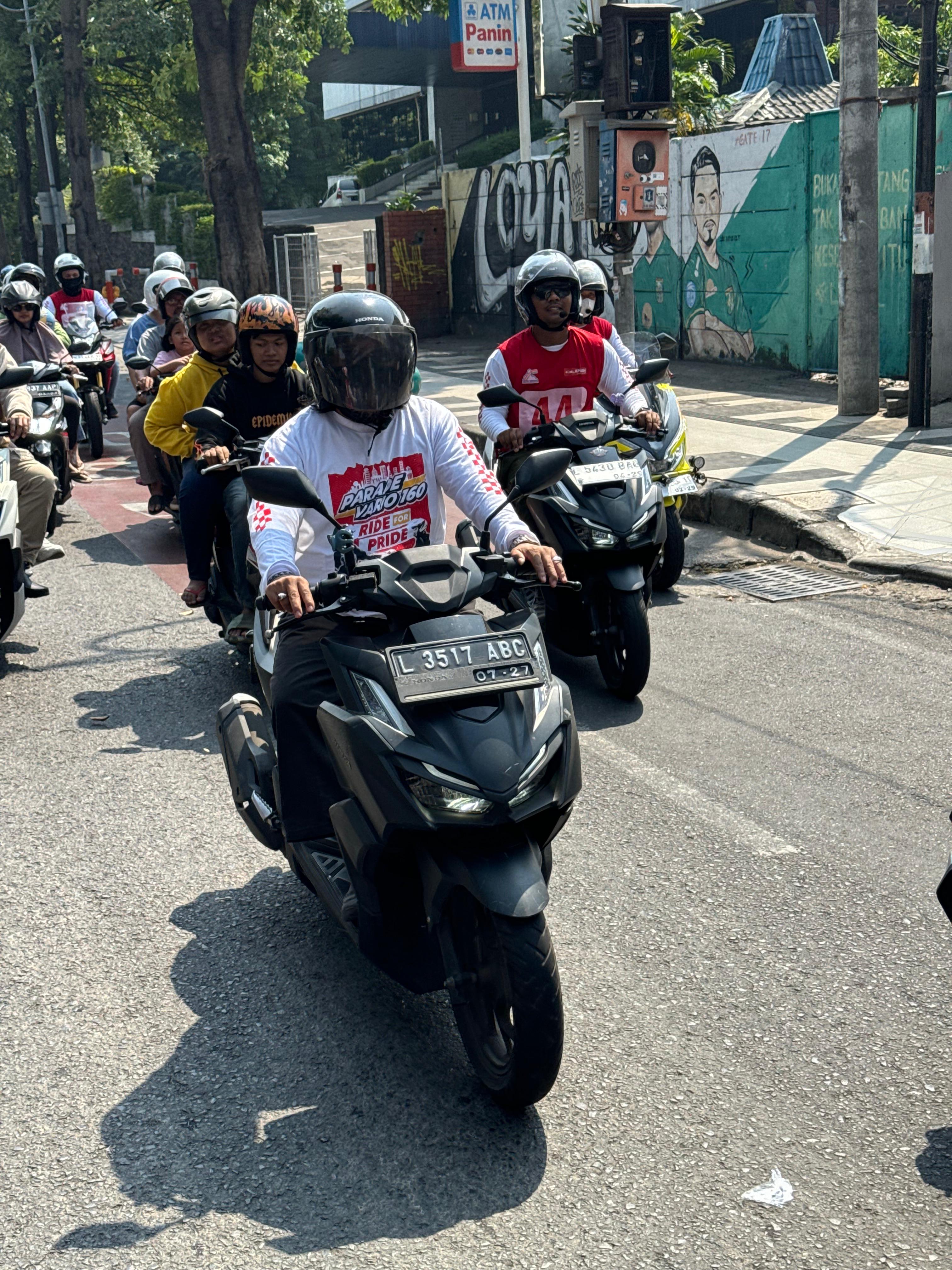 Press Release #Cari aman  Berkendara Dengan Ban Lebar 